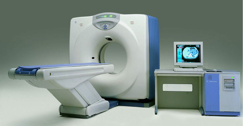 CT machine X-ray tube anode rotating target